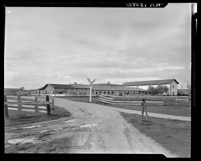 San Miguel Mission. Erected 1797 by the Franciscan Fathers. California, 1936