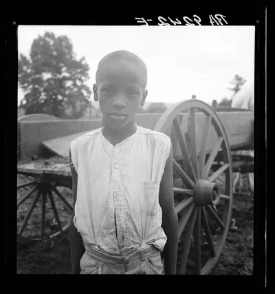Negro child on the Mississippi Delta, 1936