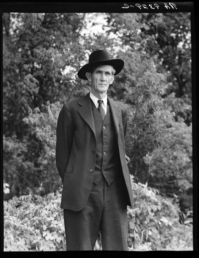 That distinct American frontier type known as the Abe Lincoln…, Tennessee, 1936