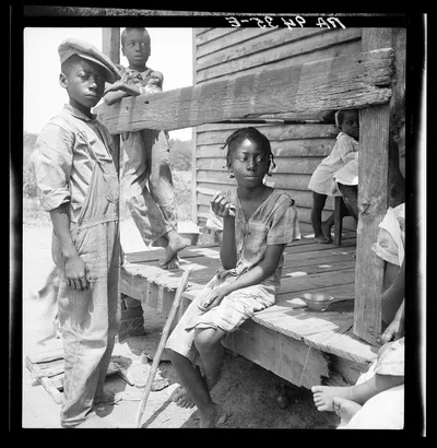 Mississippi Delta Negro children, 1936