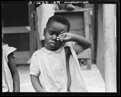 Negro child. Hill House, Mississippi, 1936