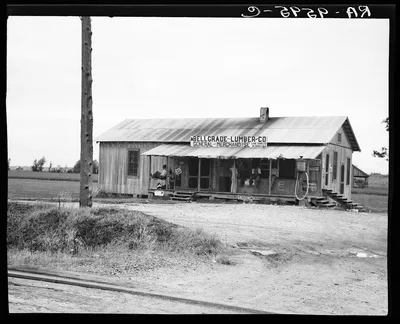 Plantation store. Mississippi Delta, 1936