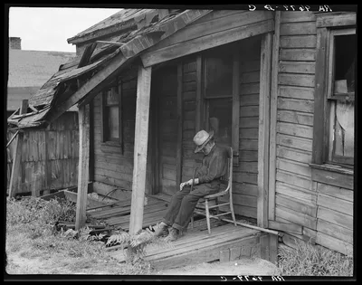 Photograph from Pennsylvania: "Old age" near Washington, Pennsylvania