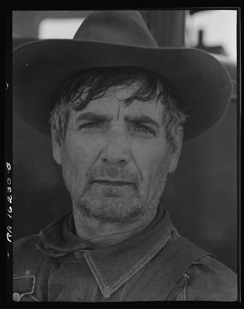 A former tenant farmer from Texas now working in California as a pea…, 1937
