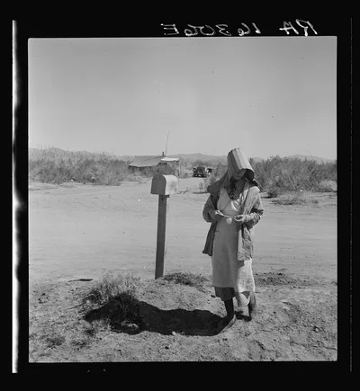 Texas tenant farmer to migrant pea picker in California. "I never…, 1937