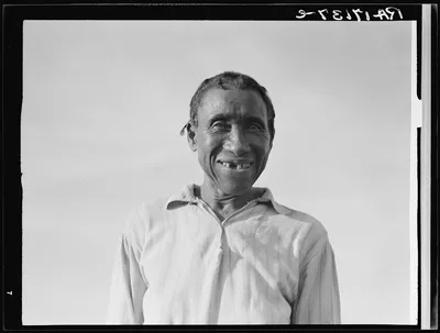 Negro on the Aldridge Plantation, Mississippi. "We know our white…, 1937