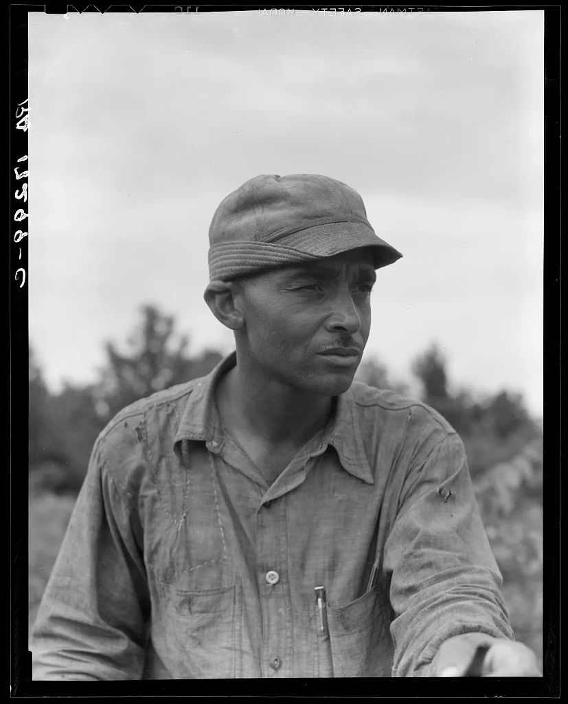 Member of the Delta cooperative farm at Hillhouse, Mississippi, 1937