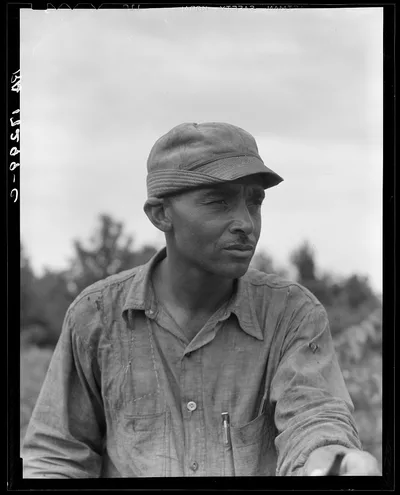 Member of the Delta cooperative farm at Hillhouse, Mississippi, 1937