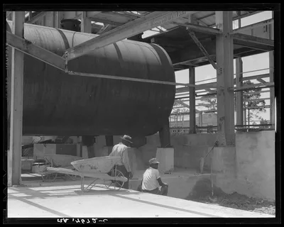 Turpentine still. Georgia, 1937