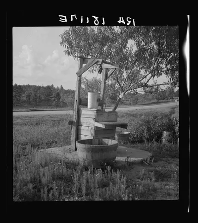 Water supply near Hartwell, Georgia, 1937