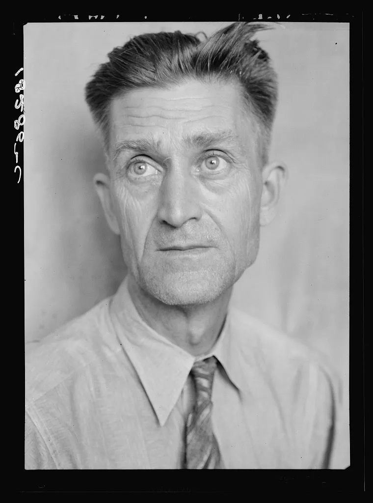 J.R. Butler, President of the Southern Tenant Farmer's Union.…, Tennessee, 1938