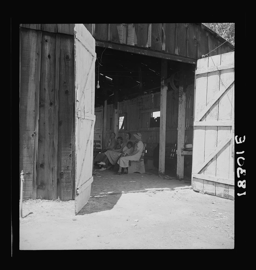 Sunday morning revival of the Victory through Christ Society. Dos…, California, 1938
