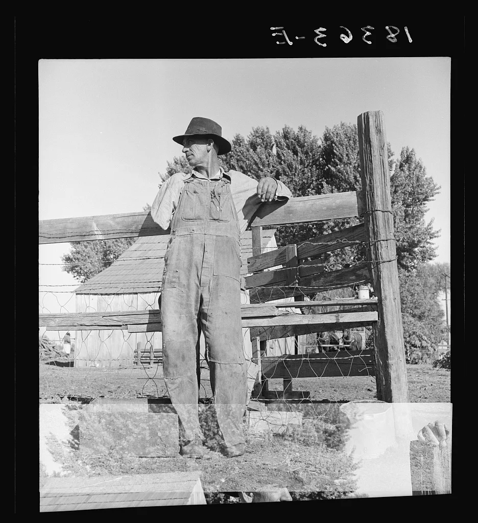 Farm Security Administration rural rehabilitation client. Tulare…, California, 1938