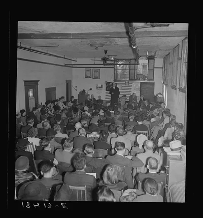 Conference called by the Steinbeck Committee to Aid Agricultural…, California, 1938