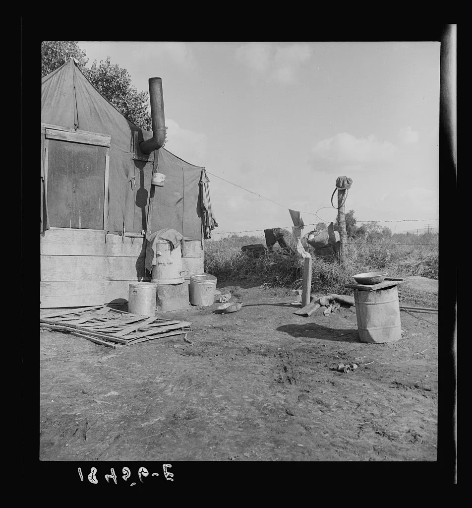 Tulare County, California. Living conditions of migrant agricultural…, 1938