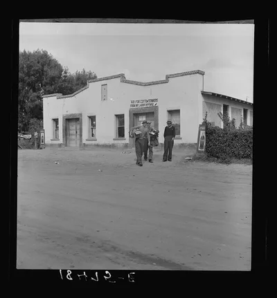 During the cotton strike, the International Labor Defense distributes…, California, 1938