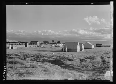 Housing of families living on Works Progress Administration (WPA)…, California, 1938
