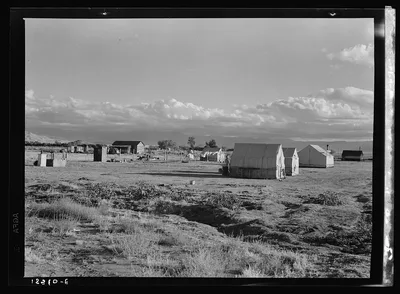 Housing of families living on Works Progress Administration (WPA)…, California, 1938