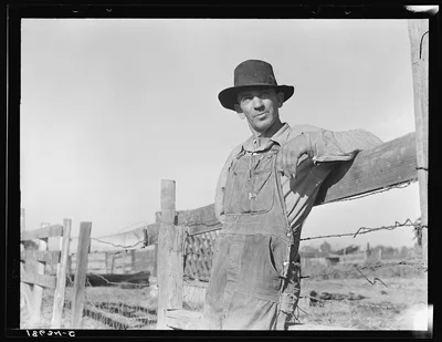 Farm Security Administration (FSA) rural rehabilitation client.…, California, 1938