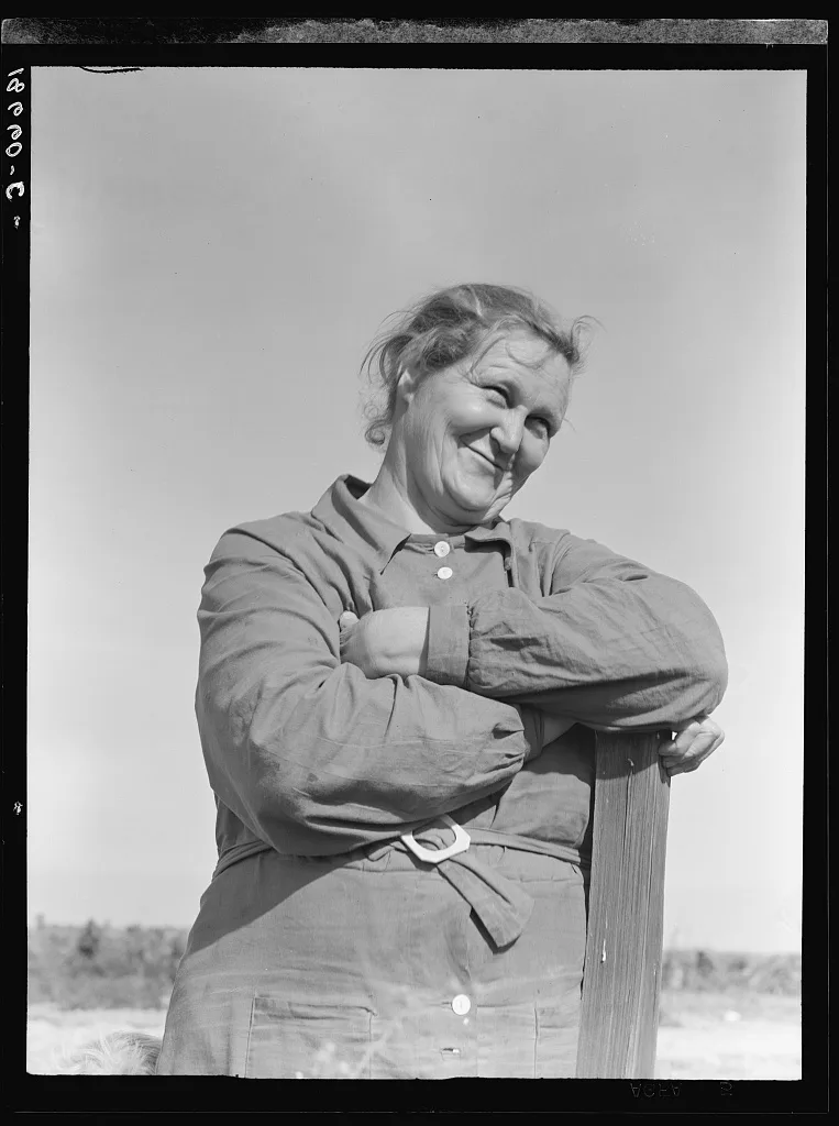 Arkansas mother come to California for a new start, with husband and…, 1938