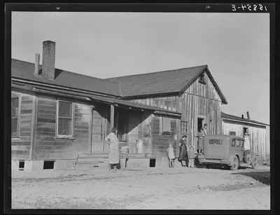 Outskirts of Firebaugh, west side of San Joaquin Valley, California.…, 1939