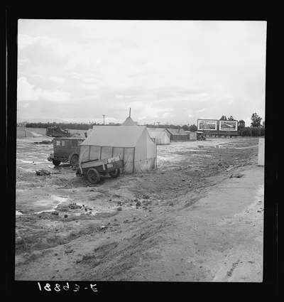 Tulare County. Winter quarters, migratory agricultural workers.…, California, 1939