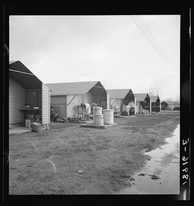United States government camp for migrants (Farm Security…, California, 1939