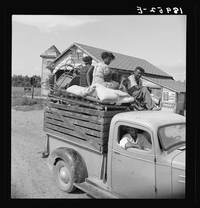 Mississippi Delta, on Mississippi Highway No. 1 between Greenville…, 1938