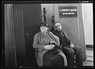 [Untitled photo, possibly related to: Tenant Purchase applicants.…, California, 1938