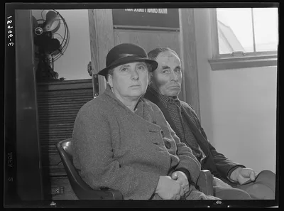Applicant couple, seeking aid under Tenant Purchase act. Stockton,…, California, 1938