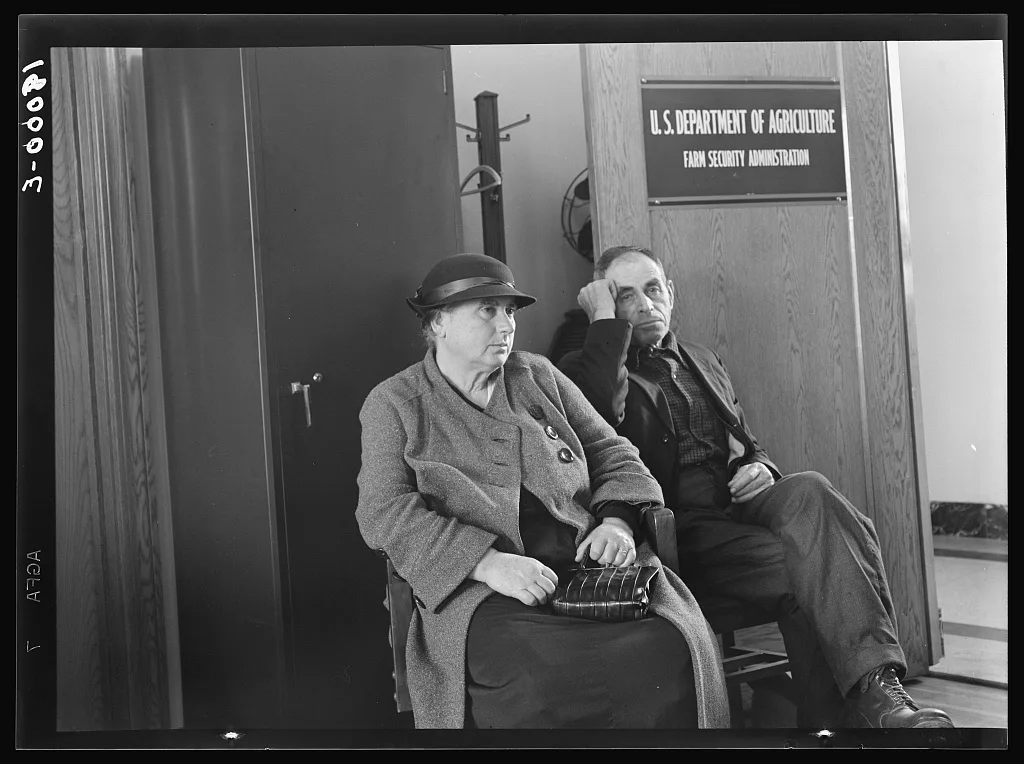 Applicant couple, seeking aid under Tenant Purchase Act. Stockton…, California, 1938
