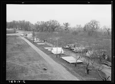 Farm Security Administration (FSA) temporary camp for migrants.…, California, 1939