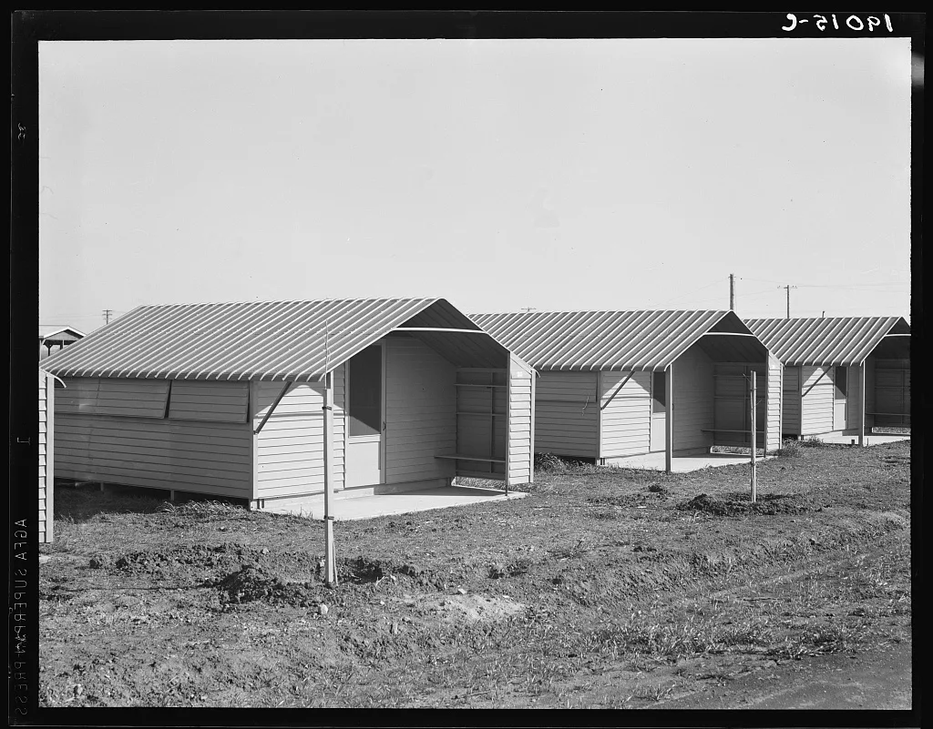 United States government camp for migrant workers (Farm Security…, California, 1939
