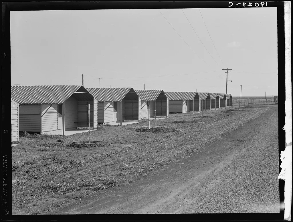 United States Government camp for migratory workers, (FSA - Farm…, California, 1939