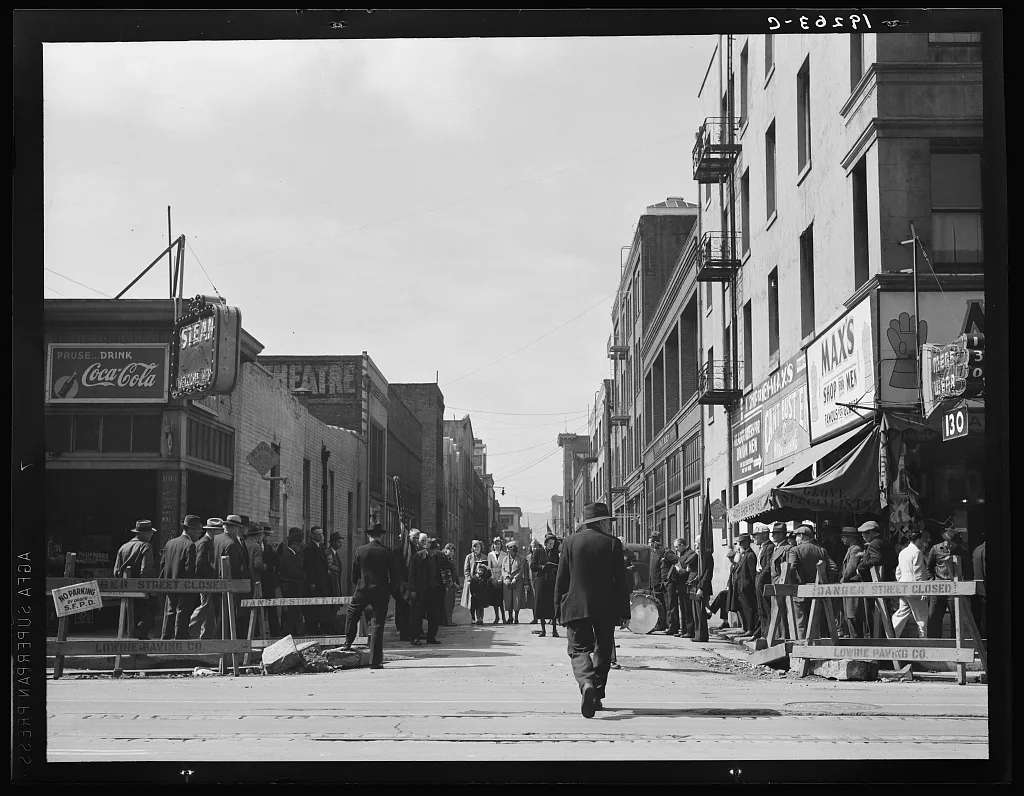 Salvation Army, San Francisco, California. General view of army and…, 1939