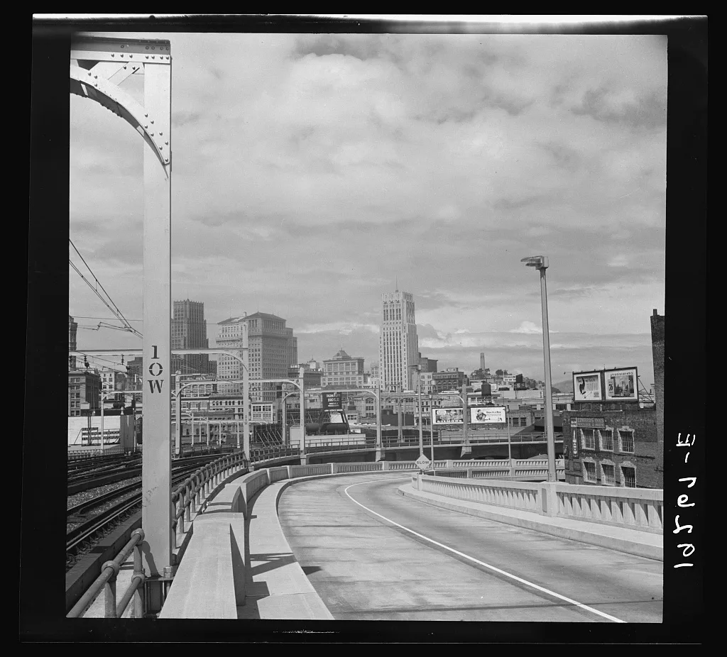 April. The city of San Francisco, California. Seen from the first…, 1939
