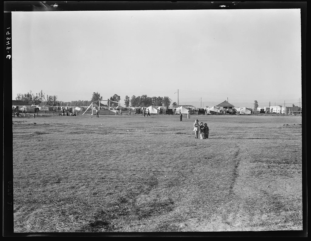 Farm Security Administration (FSA) migratory labor camp. Brawley,…, California, 1939