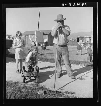 Outskirts of Salinas, California. Rapidly growing settlement of…, 1939