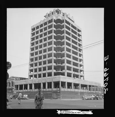 Photograph from Washington: Washington, Yakima. Monument to Depression.…